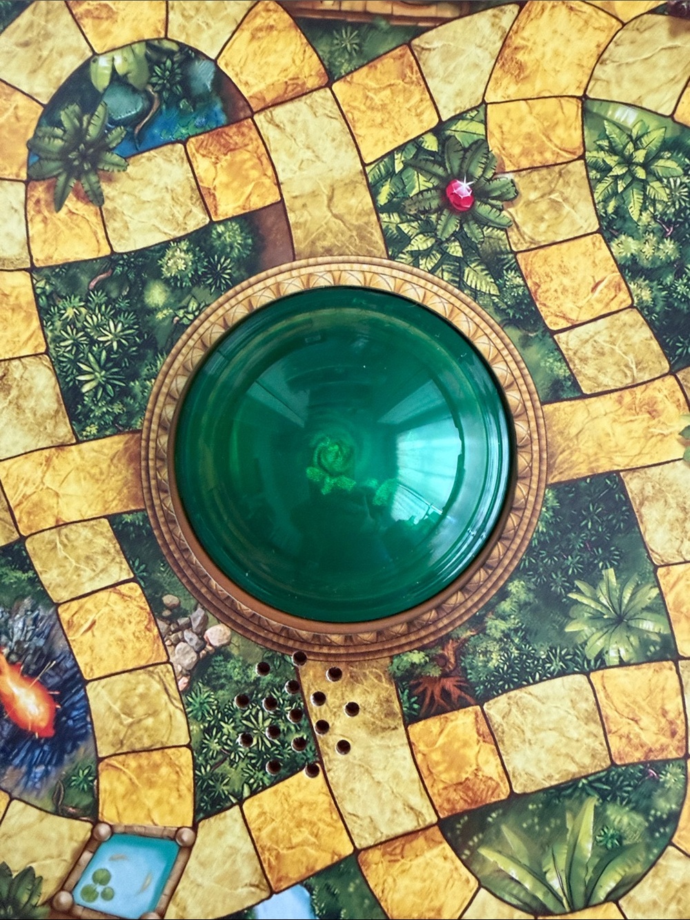 Jumanji Deluxe Board Game - Brown Jungle Edition - 90s Collector Nostalgia Toy - Picture 8 of 15